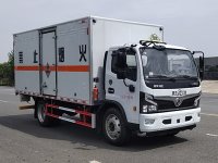 江特牌JDF5120XRGE6型易燃固體廂式運(yùn)輸車(chē)